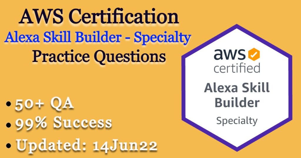 Alexa Skill Builder - Specialty