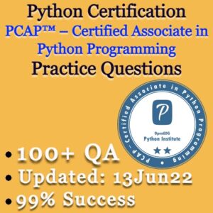PCAP™ – Certified Associate in Python Programming